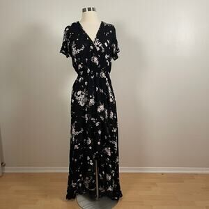 American Rag • Faux Wrap Floral Maxi Dress
